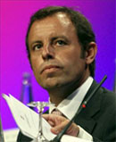 Rosell contra el Barça