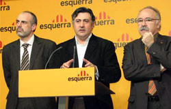 Dimissió obligada de la cúpula d'Esquerra