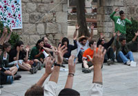 L'acampada de Sant Cugat