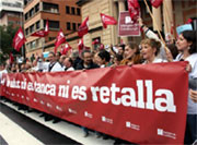 Els atacs a les retallades en sanitat