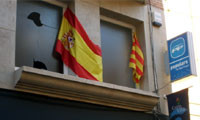 L'atac a la seu del PP de Sant Cugat