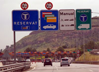 Autopistes madrilenyes amb peatges a Catalunya