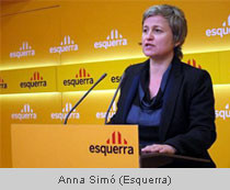 Esquerra abraçada al Teletac