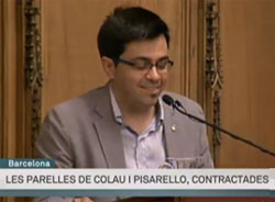 Ada Colau, oficina de col·locació familiar