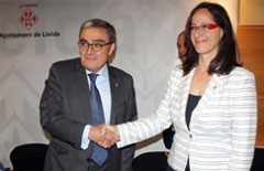 Àngel Ros i la poltrona de Lleida