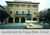 Rebuig al català a Fraga
