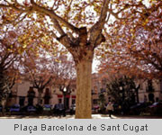 La desolació de la plaça Barcelona de Sant Cugat