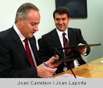 Els insults a Carretero i a Laporta